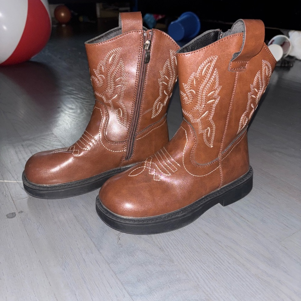 Brown Western Cowboy Boots